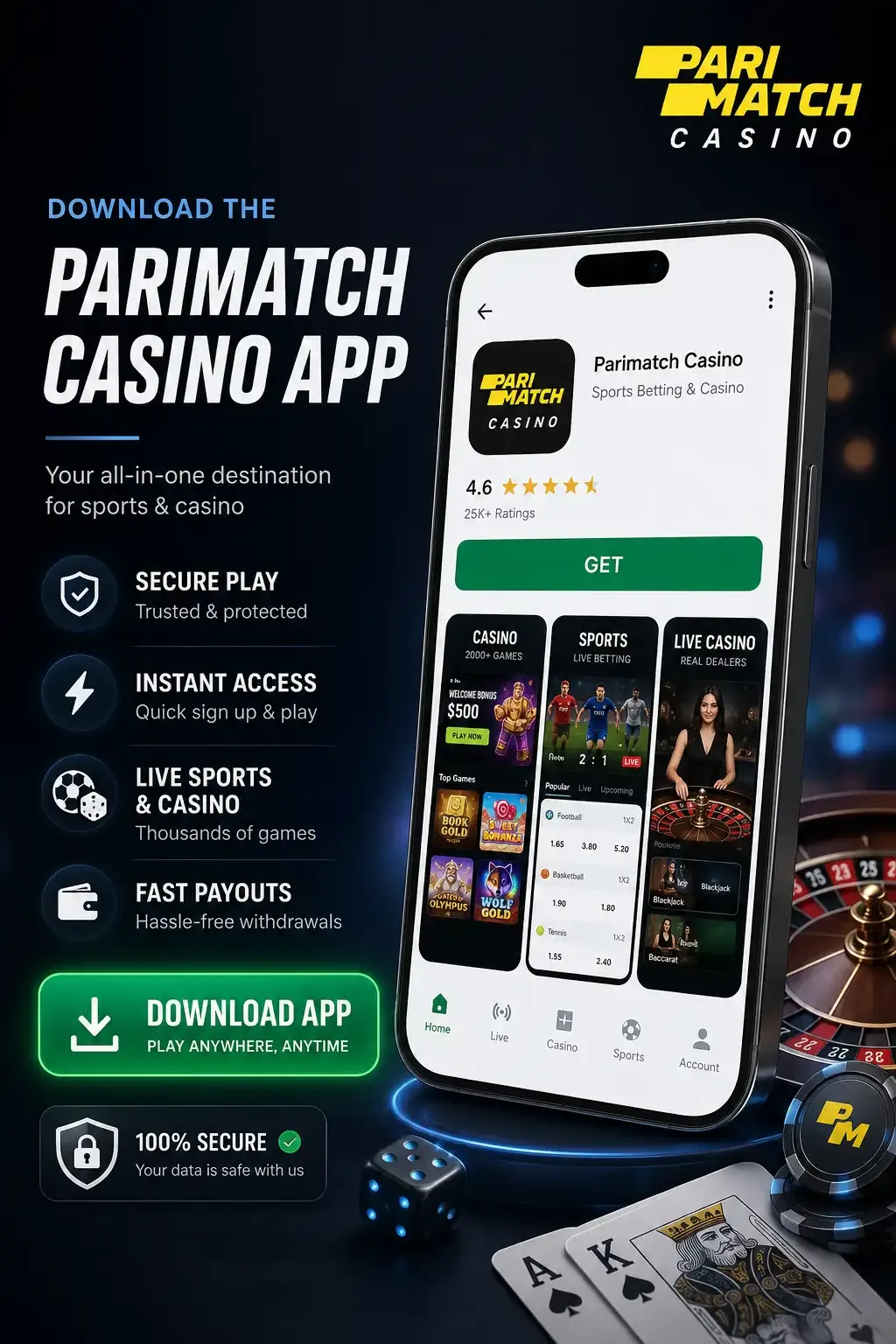Parimatch EN Android 1